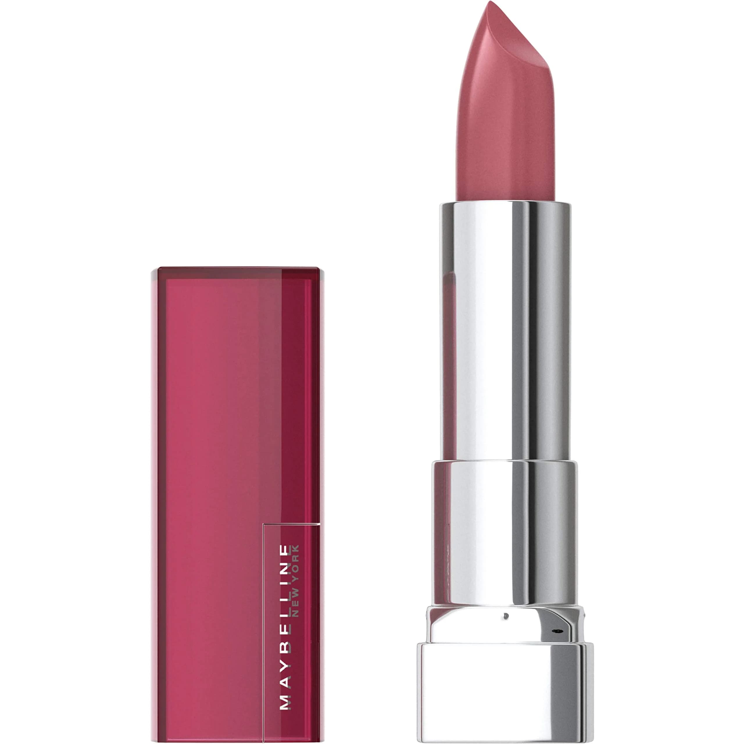 Maybelline Color Sensational Lipstick in Rosy Risk - Creamy Hydrating Nude Pink Lip Color, 4g - main product image