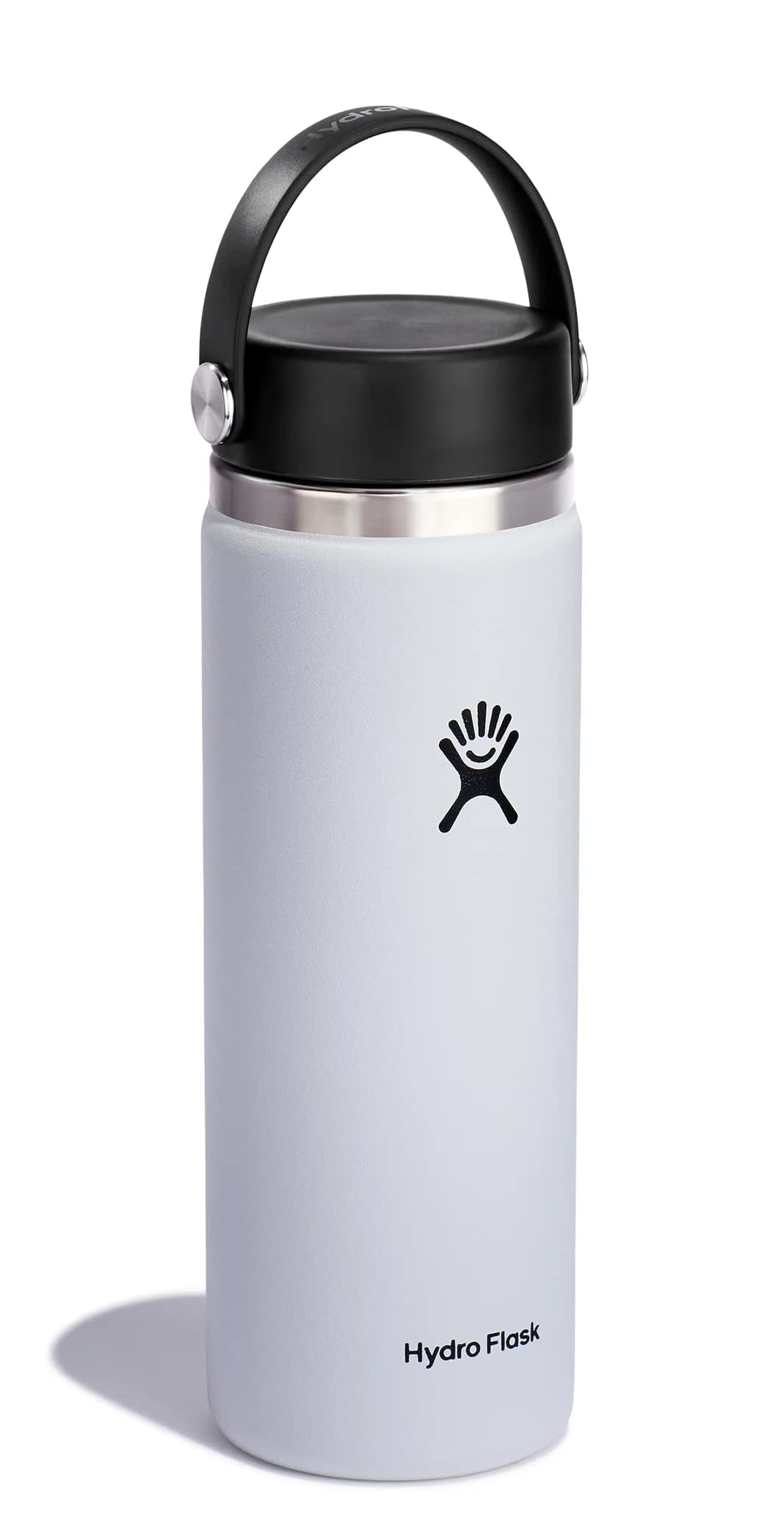 Hydro Flask 40 Oz Tonal White Wide Mouth Water Bottle | Insulated Stainless Steel, Cold 24 Hrs, Hot 12 Hrs - view 2