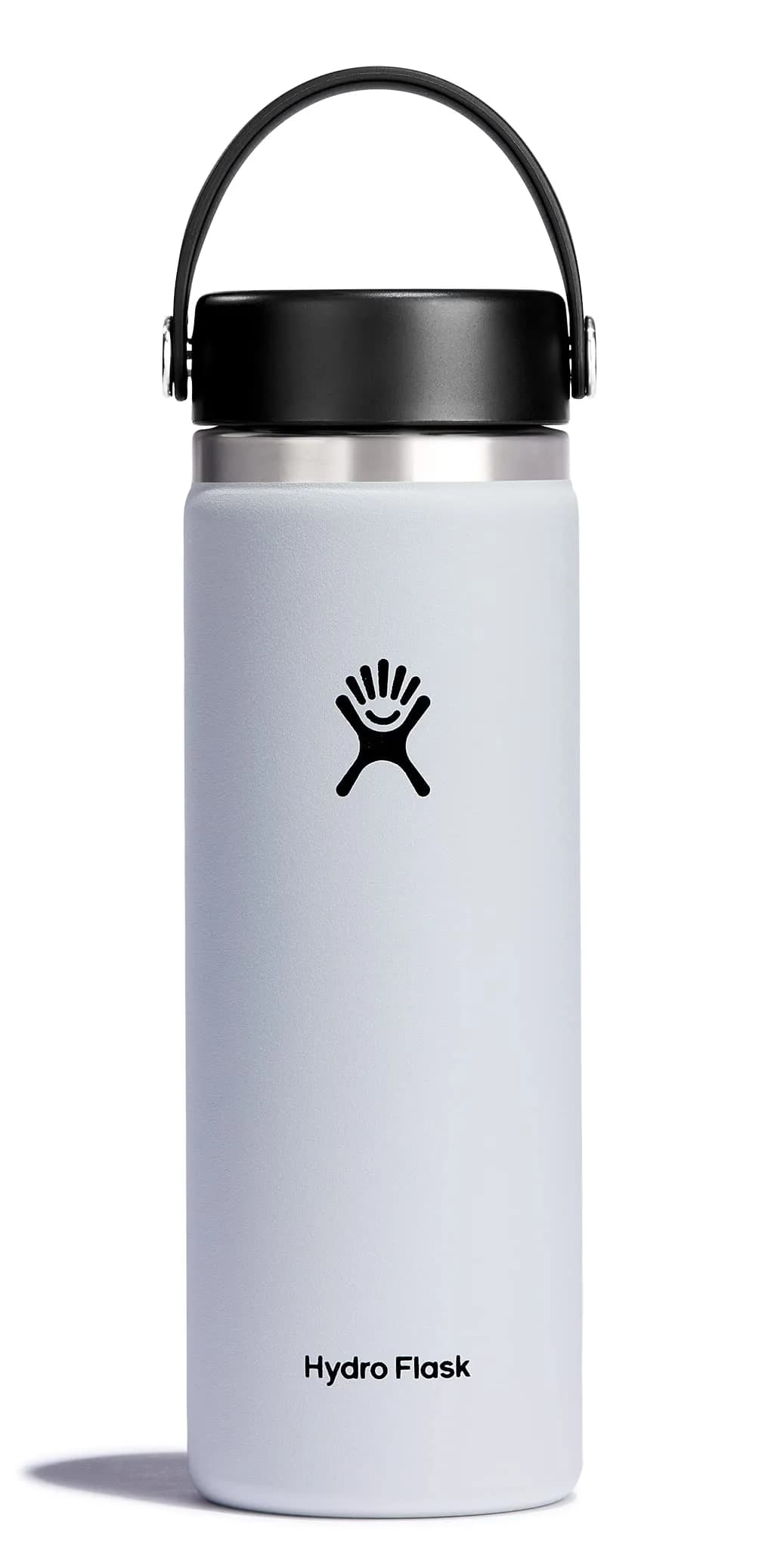 Hydro Flask 40 Oz Tonal White Wide Mouth Water Bottle | Insulated Stainless Steel, Cold 24 Hrs, Hot 12 Hrs — White / 20 Oz