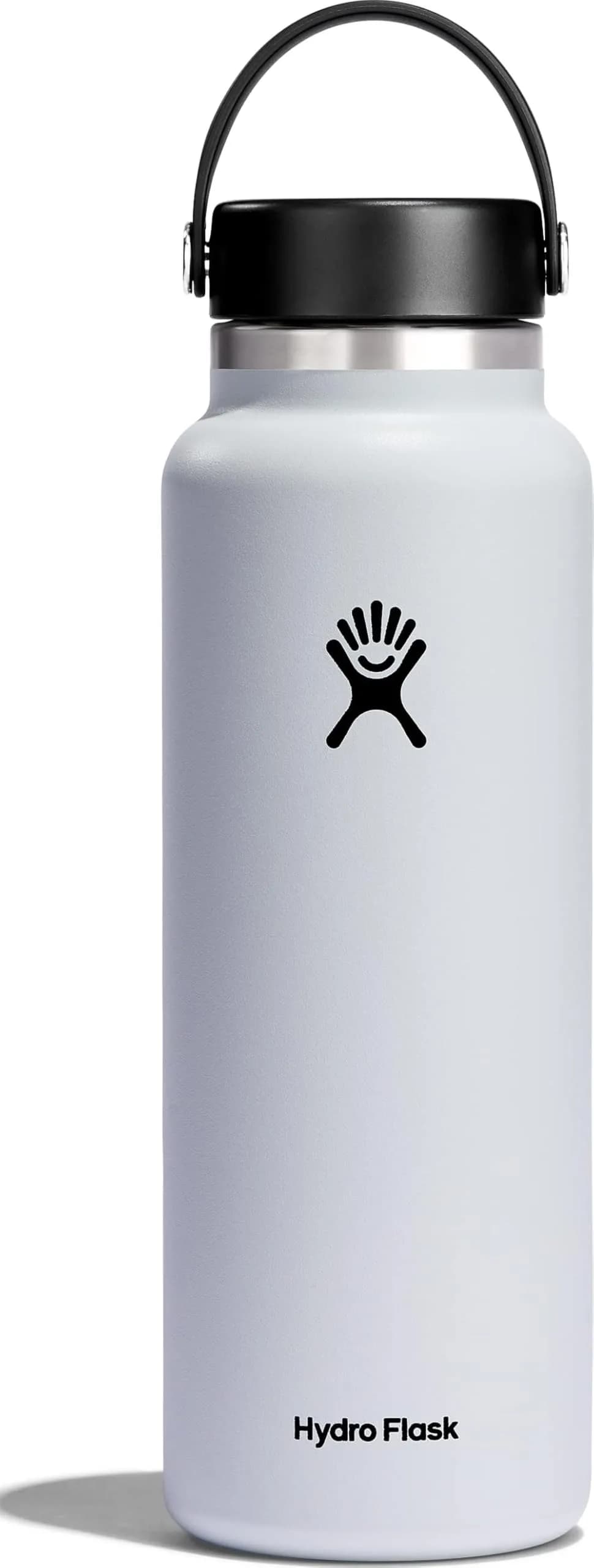 Hydro Flask 40 Oz Tonal White Wide Mouth Water Bottle | Insulated Stainless Steel, Cold 24 Hrs, Hot 12 Hrs