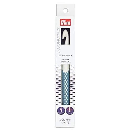 Prym Ergonomic Crochet Hook O, 11mm (0.43 inch) | Smooth Glide & Comfortable Grip thumbnail 1