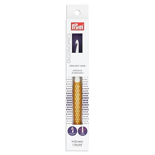 Prym Crochet Hook H8/5mm | Lightweight, Smooth, Ergonomic Handle for All Yarn Types thumbnail 1