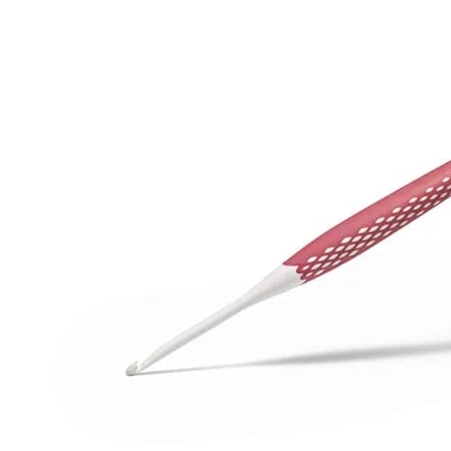 Prym Ergonomic Crochet Hook G, Size G6/4mm, Rubber Handle with Smooth Transition | Made in Germany thumbnail 3