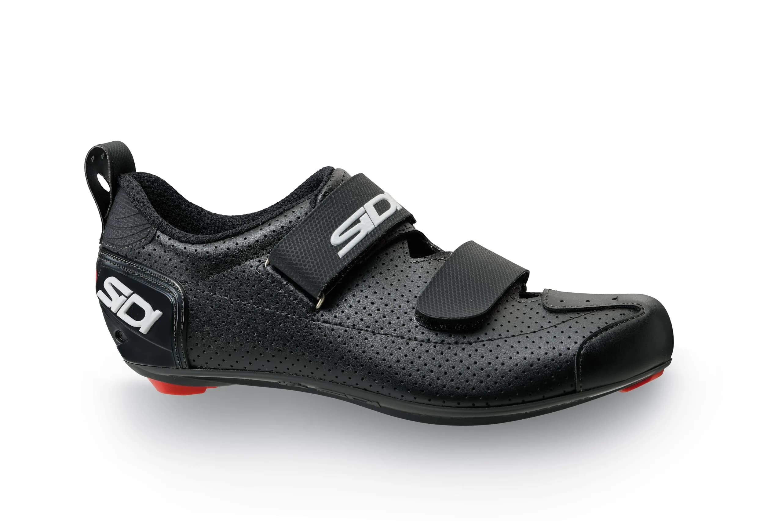 Sidi T-5 Air Tri Shoes - Men's, Black/Black, 42.5 | Carbon Composite Sole for Triathlon Performance