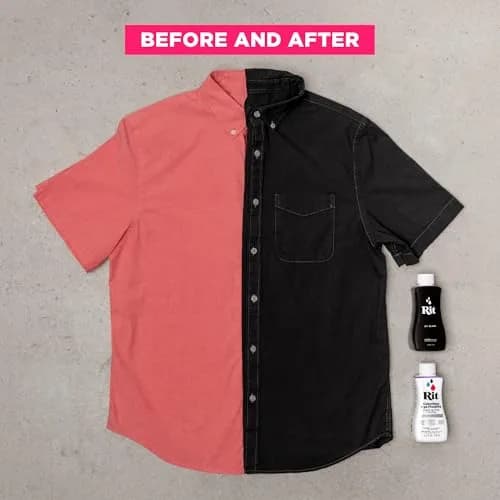 Rit Back to Black Dye Kit | Restores Faded Black Clothing | 16 Fl Oz (473 ml) thumbnail 6
