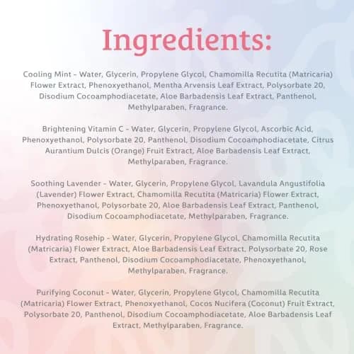 Body Prescriptions Makeup Remover Wipes - Bulk Pack, Gentle Cleansing Wipes for Easy Makeup Removal, Mint, Rosehip, Vitamin C, Lavender & Coconut | All Skin Types thumbnail 9