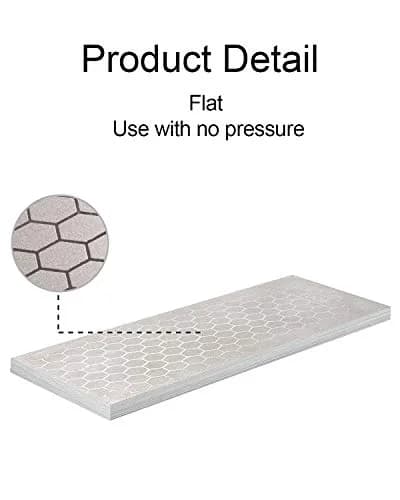 S SATC Diamond Sharpening Stone 20.32cm x 7.62cm (8" x 3") 400/1000 Grit | Fast Sharpening for All Tools thumbnail 4