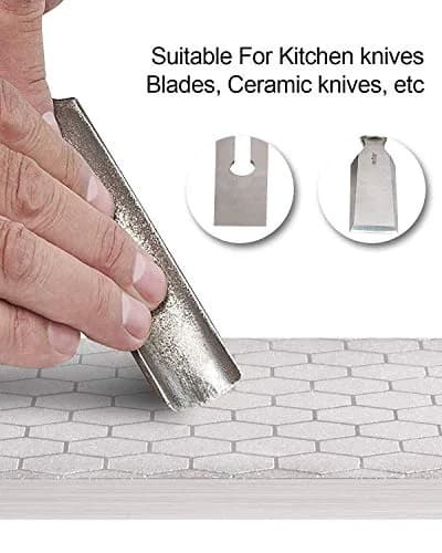 S SATC Diamond Sharpening Stone 20.32cm x 7.62cm (8" x 3") 400/1000 Grit | Fast Sharpening for All Tools thumbnail 3