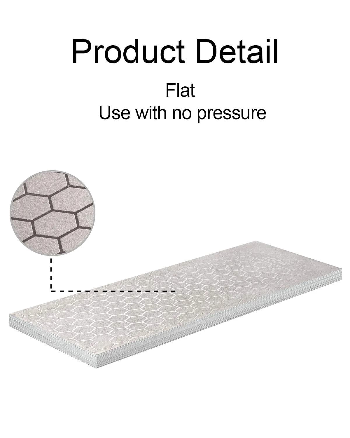 S SATC Diamond Sharpening Stone 20.32cm x 7.62cm (8" x 3") 400/1000 Grit | Fast Sharpening for All Tools - view 4