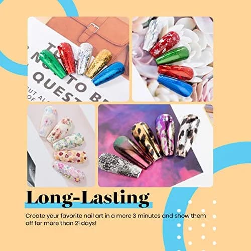 Beetles Nail Foil Glue 15ml | Easy DIY Nail Art Transfer with Long-Lasting Adhesion thumbnail 3