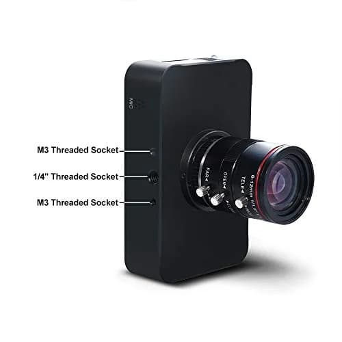 MOKOSE 12MP HDMI Camera 1080P USB Webcam 4K Recording | Industry C/CS-Mount Lens thumbnail 4