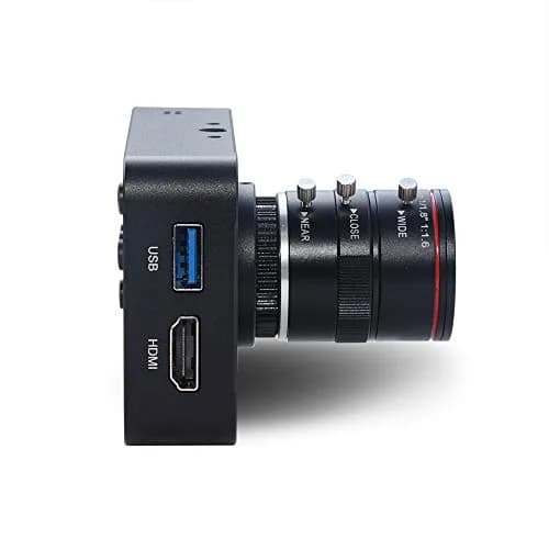 MOKOSE 12MP HDMI Camera 1080P USB Webcam 4K Recording | Industry C/CS-Mount Lens thumbnail 8