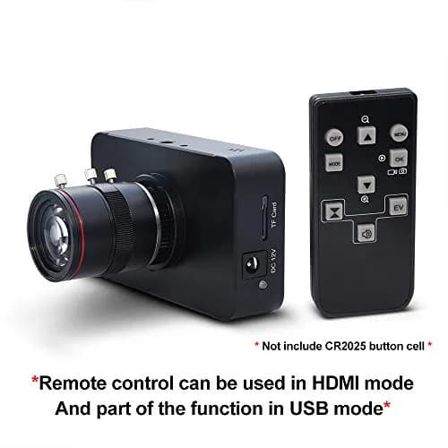 MOKOSE 12MP HDMI Camera 1080P USB Webcam 4K Recording | Industry C/CS-Mount Lens thumbnail 2
