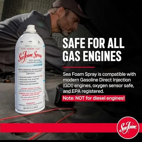 Sea Foam Motor Treatment and Intake Cleaner Combo Pack 473ml (16 Fl Oz) | Cleans Fuel Systems & Engine Internals thumbnail 5