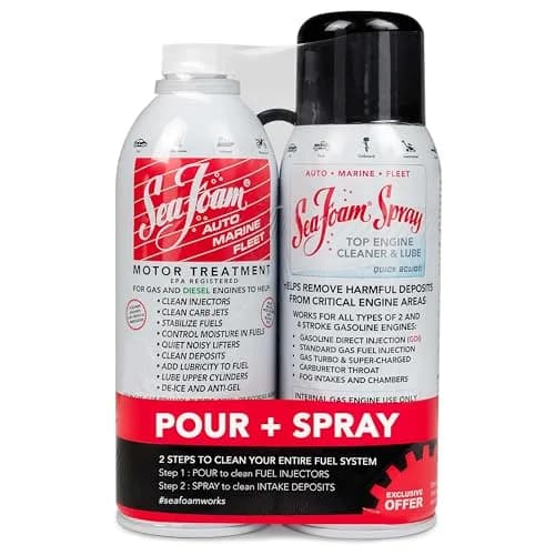 Sea Foam Motor Treatment and Intake Cleaner Combo Pack 473ml (16 Fl Oz) | Cleans Fuel Systems & Engine Internals - main product image