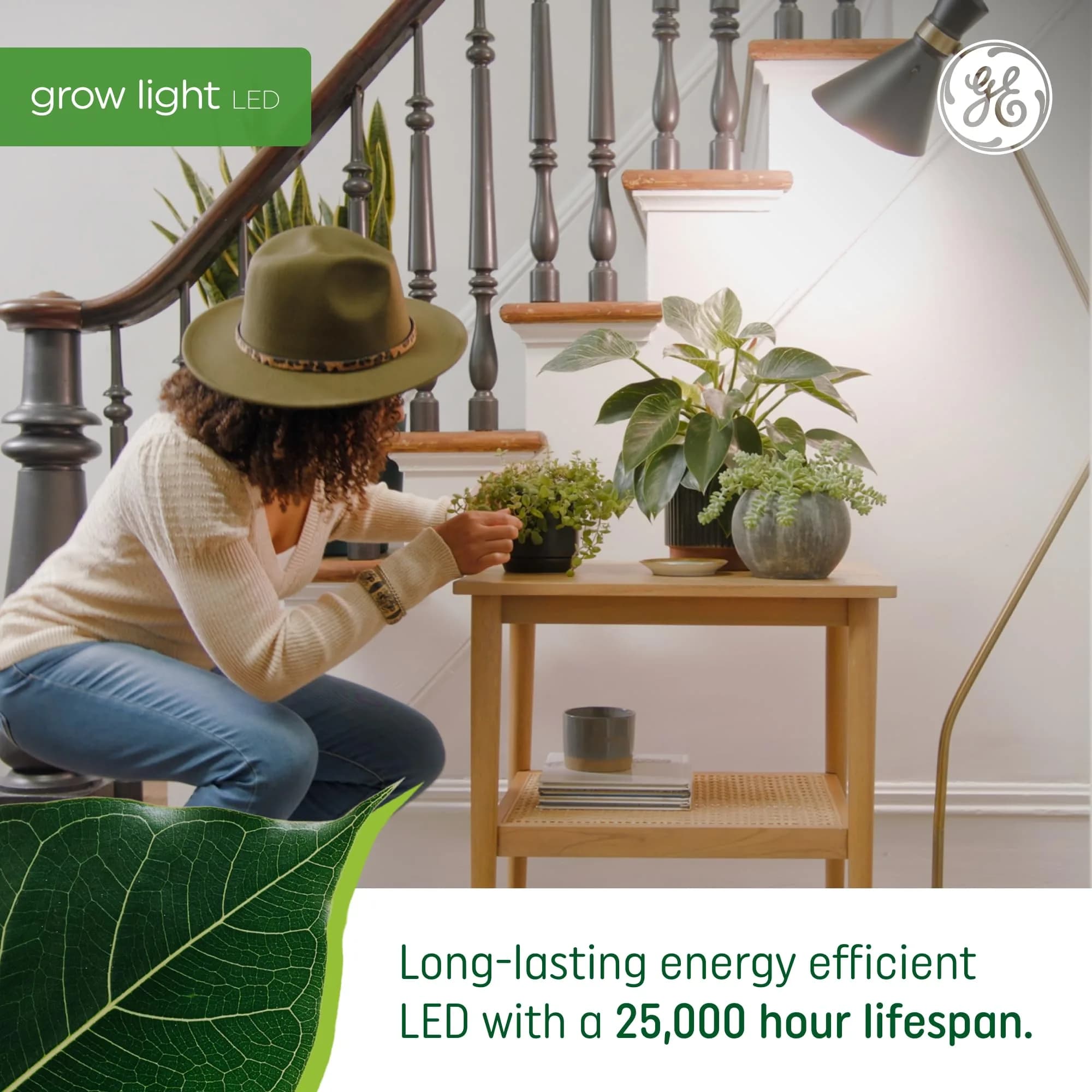 GE Grow Lights for Indoor Plants BR30 LED Bulb 4 Pack | Balanced Spectrum for Seeds & Greens - view 5
