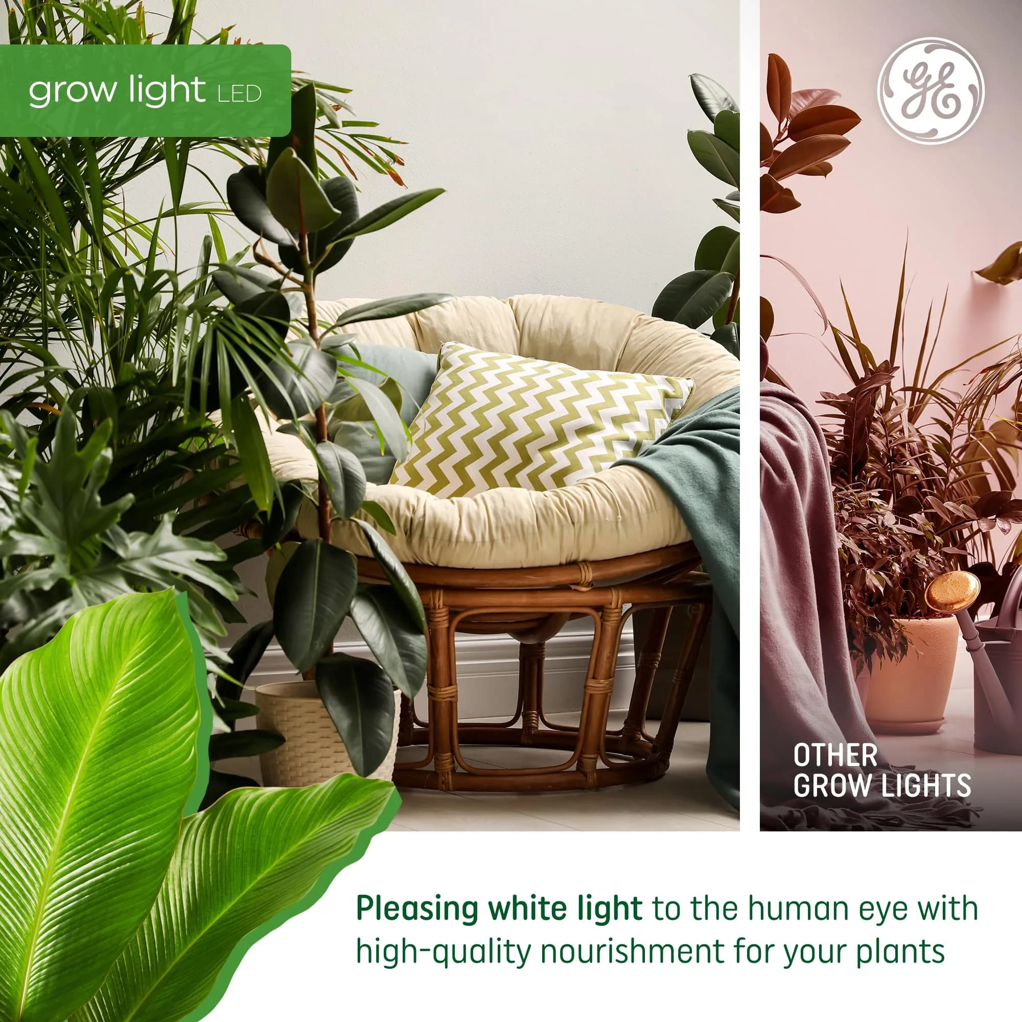 GE Grow Lights for Indoor Plants BR30 LED Bulb 4 Pack | Balanced Spectrum for Seeds & Greens - view 4