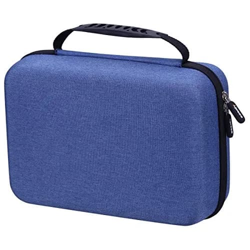 Aproca Hard Storage Case for 11.5"-12.5" Portable DVD Players | Blue EVA Carrying Case with Mesh Pocket thumbnail 3