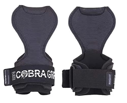 Cobra Grips PRO Black Sway Leather Weight Lifting Gloves with Wrist Wraps - 5.5-8.75" Wrist Support - view 4
