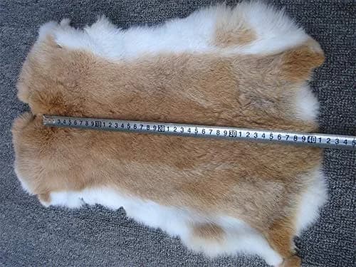 yingda1992 Natural Rabbit Fur Pelts 12" x 14" | Sewing Grade Crafting Material thumbnail 7