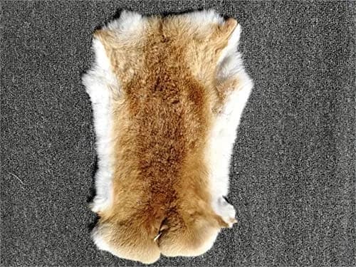 yingda1992 Natural Rabbit Fur Pelts 12" x 14" | Sewing Grade Crafting Material thumbnail 8