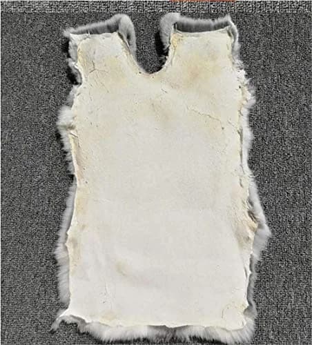 yingda1992 Natural Rabbit Fur Pelts 12" x 14" | Sewing Grade Crafting Material thumbnail 3