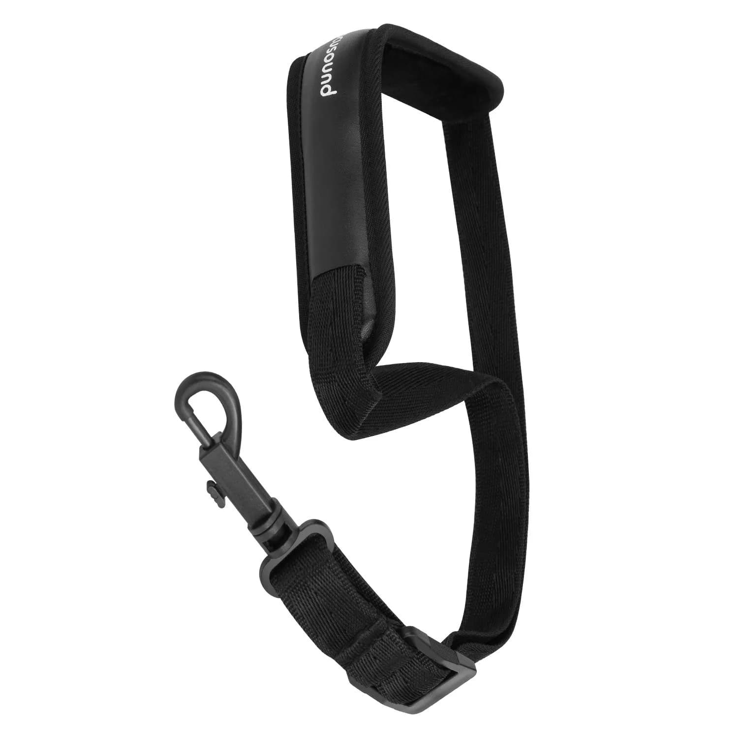 Focusound Upgraded Length Tenor Saxophone Neck Strap Soft Sax Leather Strap Padded for Alto and Tenor Saxophone | Adjustable 43.2cm–58cm - main product image