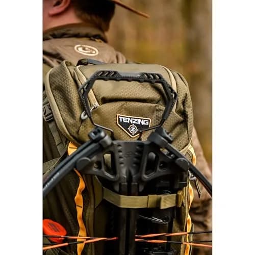 TENZING 1500 Whitetail Day Pack, Olive Green | Ultra-Durable Hunting Backpack with 4 Compartments & 10 Pockets thumbnail 7