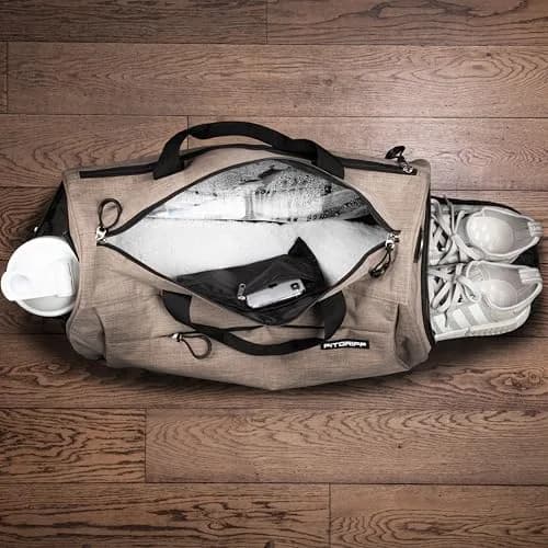 Fitgriff Gym Bag for Men & Women with Shoe & Wet Compartment | Travel & Sports Duffle 55L thumbnail 4