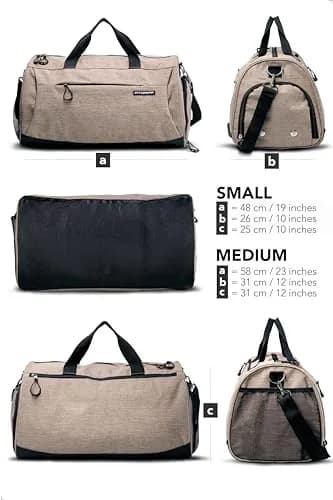 Fitgriff Gym Bag for Men & Women with Shoe & Wet Compartment | Travel & Sports Duffle 55L thumbnail 6