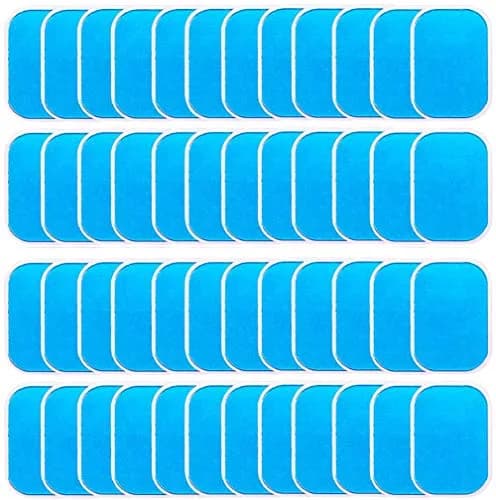 LEKEONE Abdominal Trainer Replacement Gel Pads 50 Pcs (25 Packs) | Conductive Gel for EMS Muscle Training thumbnail 1