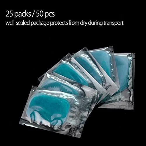 LEKEONE Abdominal Trainer Replacement Gel Pads 50 Pcs (25 Packs) | Conductive Gel for EMS Muscle Training thumbnail 4