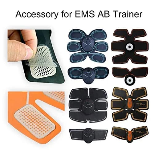 LEKEONE Abdominal Trainer Replacement Gel Pads 50 Pcs (25 Packs) | Conductive Gel for EMS Muscle Training thumbnail 3