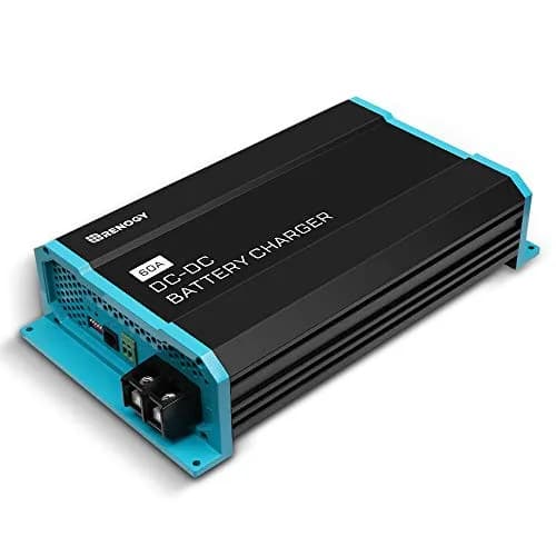 Renogy 60A DC-DC Battery Charger 12V for Lithium/AGM/Gel, for RVs & Boats | Smart Multi-Stage Charging with Protections thumbnail 1