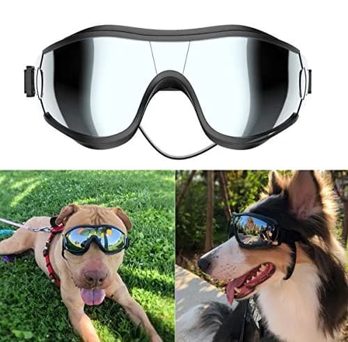 NVTED Dog Sunglasses/Goggles Medium/Large Dog Black | UV Protection Wind Protection Dust Protection thumbnail 1