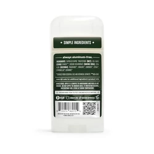 Humble Aluminum-Free Deodorant, Black Spruce | Long-Lasting Natural Odor Control Men & Women thumbnail 8