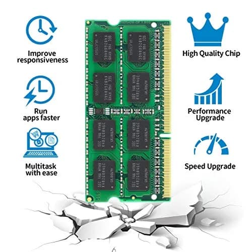 motoeagle DDR3 1066MHz SODIMM 8GB (2x4GB) RAM Kit | Upgrade Laptop Performance thumbnail 3