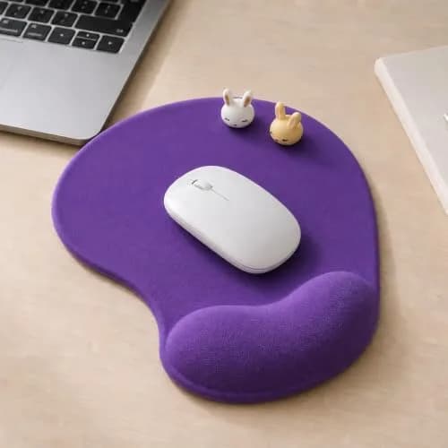 DEMON CHEST Office Mousepad with Gel Wrist Support | Ergonomic Gaming Desk Mat 9in x 7.5in thumbnail 2