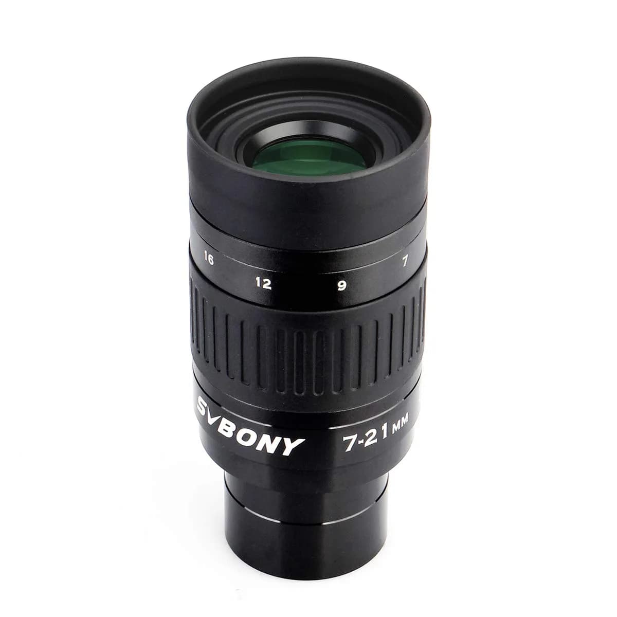SVBONY SV135 Telescope Eyepiece, 40-60°Field of View, 7-21mm Zoom Eyepiece | High-Contrast, Multi-Coated Optics — Grün
