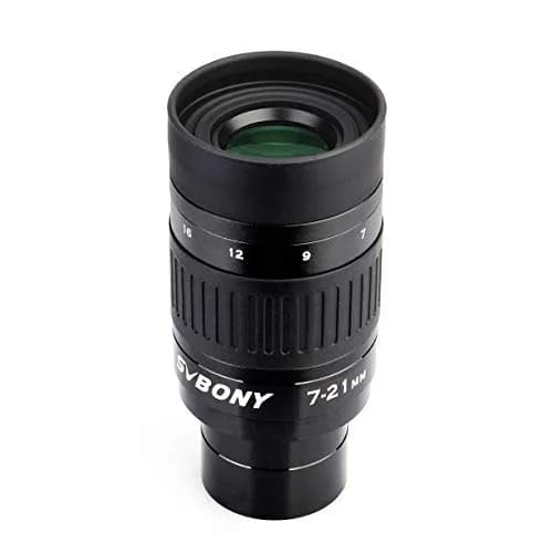 SVBONY SV135 Zoom Eyepiece 7-21mm | 1.25 Inch Telescope Accessory for Astronomic Observation thumbnail 1