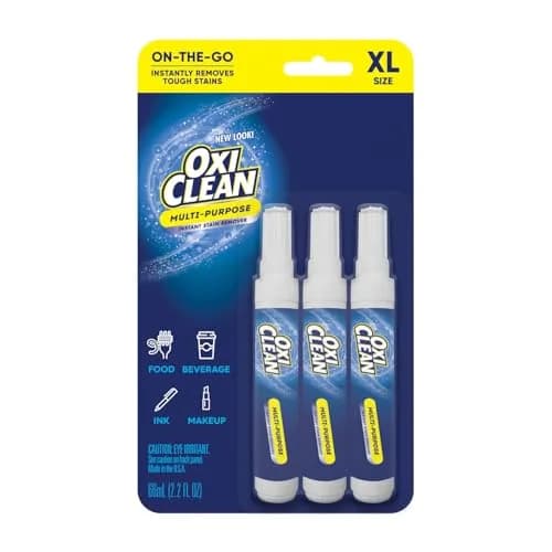 OxiClean On The Go Stain Remover Pen for Clothes | Portable, Bleach-Free, Safe for All Fabrics thumbnail 1