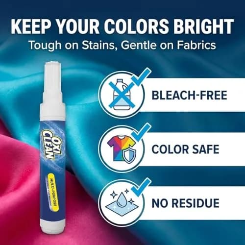 OxiClean On The Go Stain Remover Pen for Clothes | Portable, Bleach-Free, Safe for All Fabrics thumbnail 4