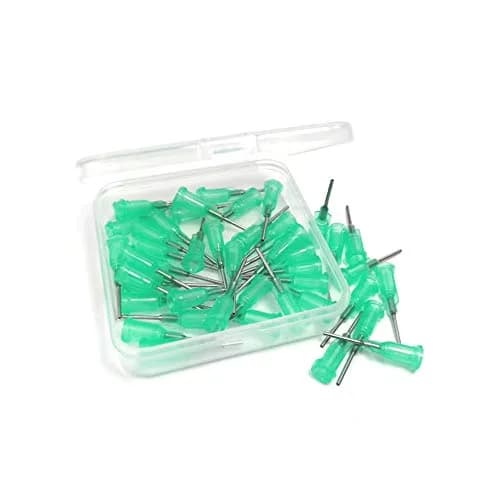 SANANTS 18 Gauge x 0.5 inch Blunt Tip Dispensing Needles, Green 50 PCS | Industrial Precision Applicators thumbnail 5