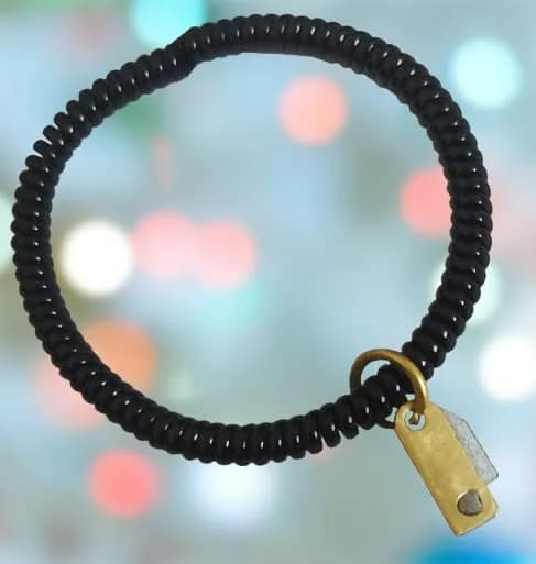 VAMA Adjustable Black Nylon Cord Nazar Battu Suraksha Anklet for Women & Girls | Evil Eye Protector thumbnail 6
