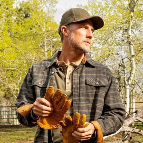 Legendary Whitetails Long Sleeve Cotton Henley Shirt Army | Rugged Outdoor Style (70-120 chars) thumbnail 2