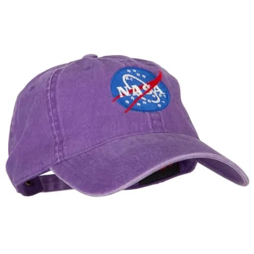 e4Hats.com NASA Insignia Embroidered Pigment Dyed Cap | Unisex Cotton Space-Themed Hat (One Size) thumbnail 5