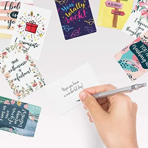 Dessie Motivational Cards - 63 Unique Inspirational Cards | Business Card Sized Encouragement Cards for Employees, Kindness, Appreciation, Lunch Box Notes thumbnail 6