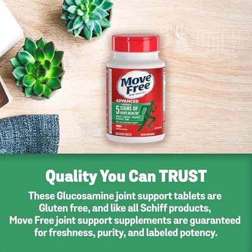 Move Free Advanced Joint Support Glucosamine Chondroitin MSM Tablets 360 Count (120 Count x 3) | Supports 5 Signs of Joint Health thumbnail 5