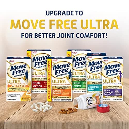 Move Free Advanced Joint Support Glucosamine Chondroitin MSM Tablets 360 Count (120 Count x 3) | Supports 5 Signs of Joint Health thumbnail 7