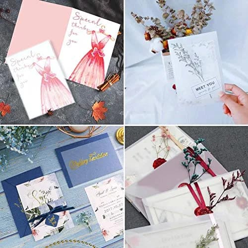 Cridoz 9-Color Transparent Vellum Paper 8.5 x 11 | Vivid Colors for Art & Printing thumbnail 5